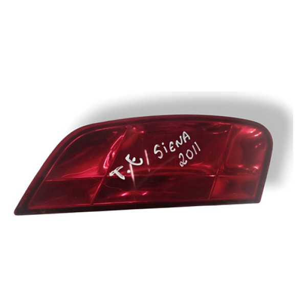 Lanterna Tampa Porta Malas  Lado Esq Siena 1.0 2011 46846707 Esquerdo/motorista Cinza
