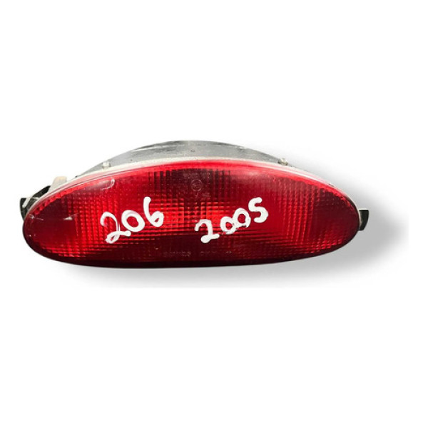Luz Neblina Parachoque Tras Peugeot 206 2004 2005 E9004005 Vermelho