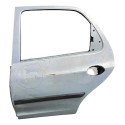 Porta Traseira Lado Esquerdo Chevrolet Celta 4p 2007 Detalhe Traseira Esquerdo Prateado
