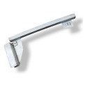 Canaleta Guia Vidro Traseiro Direito Chevrolet Blazer 2010 Branco