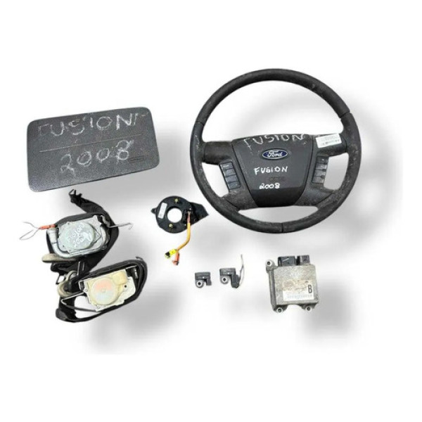 Kit Air Bag Fusion 2008 2009 2010 2011 2012 2013 2014 2015  Preto