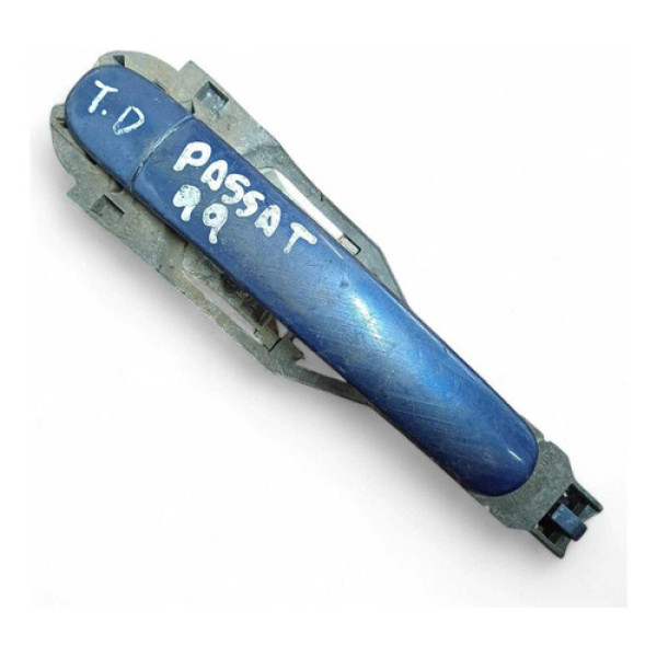 Maçaneta Externa Traseir Direita Vw Golf Passat 3b0837885886 Azul Traseira
