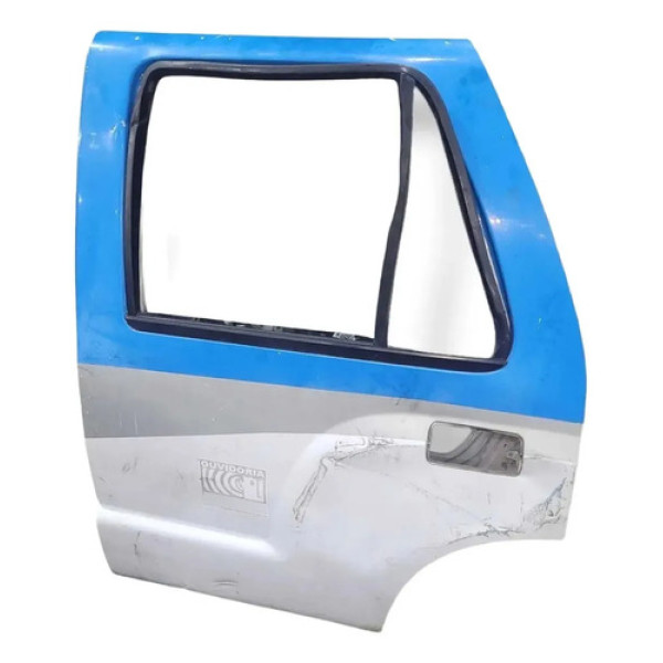 Porta Traseira Esquerda Chevrolet Blazer 2009 2010 Detalhe Traseira Esquerda Azul