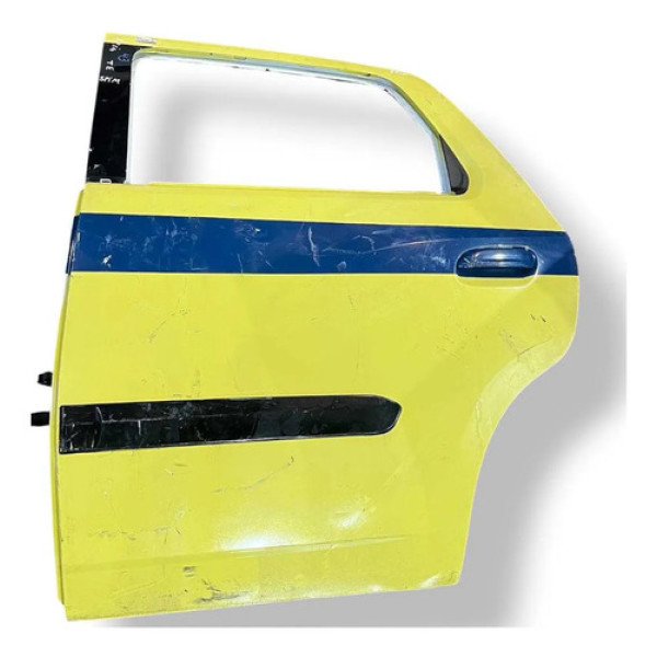 Porta Traseira Esquerda Chevrolet Spin 2013 2014 2015 2016 Traseira Esquerdo Amarelo