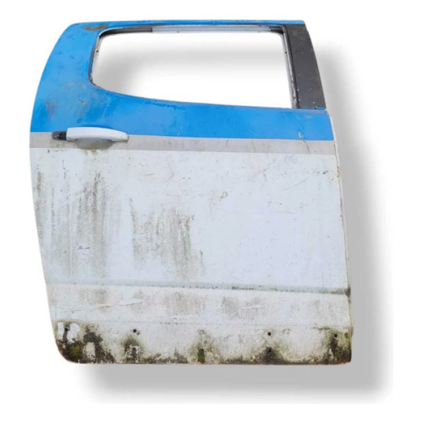 Porta Traseira Direita Chevrolet S10 2014 2015 2016 Detalhe Traseira Direita Branco