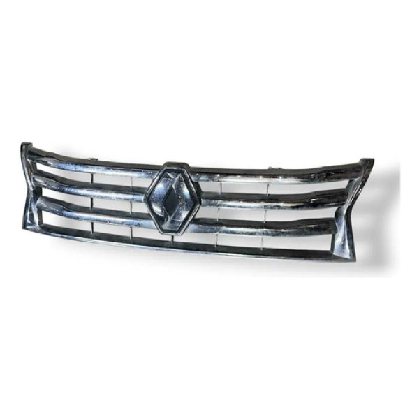 Grade Dianteira Parachoque  Renault Duster 2014 623825665r Cinza Brilhante