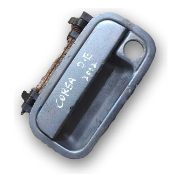 Maçaneta Externa Dianteira Esquerda Corsa 1998/2002 2531611c Cinza Dianteira
