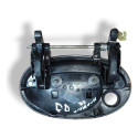 Maçaneta Externa Dianteira Direita Gm Montana 2005 24434867 Preto Dianteira