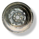 Roda Ferro Aro 13 Gm Chevrolet Monza Kadett Corsa 8 Furos Prateado
