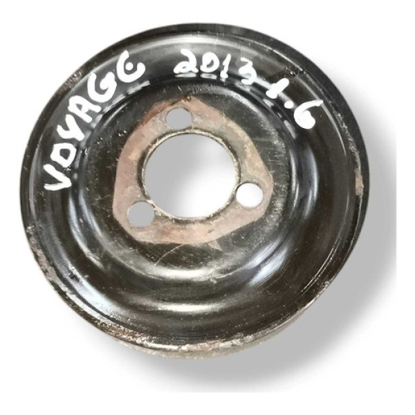 Polia Bomba Direçao Volkswagen Voyage 1.6 2013 - 030145269a Preto