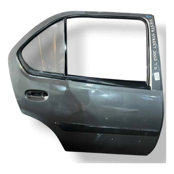 Porta Traseira Direita Ford Fiesta Street 1996 1997 A 2002 Traseira Direito Cinza