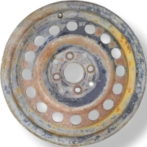 Roda Ferro Avulsa  Aro 14  Volkswagen Gol Voyage Prateado