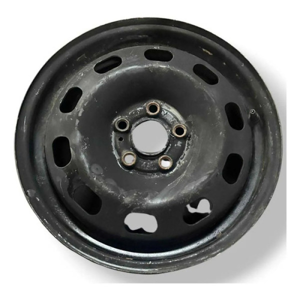 Roda Ferro Avulsa Aro 15 Volkswagen Fox Polo Crossfox Preto