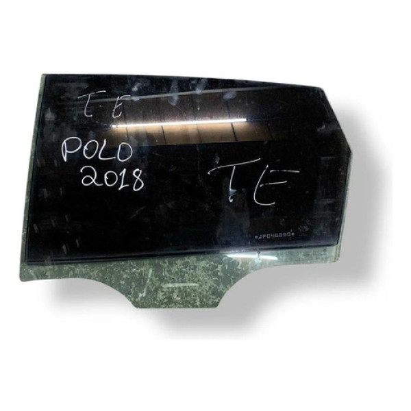 Vidro Porta Traseira Esquerdo Volkswagen Polo 2018 2019