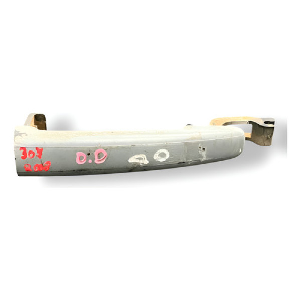 Maçaneta Externa Dianteira Direita Peugeot 307  2008 2009 Prateado Dianteira