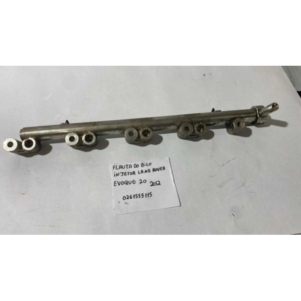 Flauta Bico Injetor Land Rover Evoque 2.0 2012 0261555115