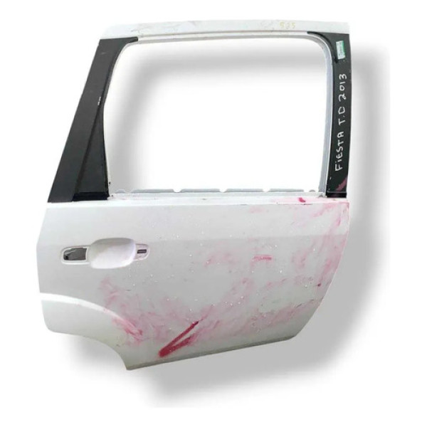 Porta Traseira Direita Ford Fiesta 2013 2014 2014 2015 2016 Traseira Direita Branco