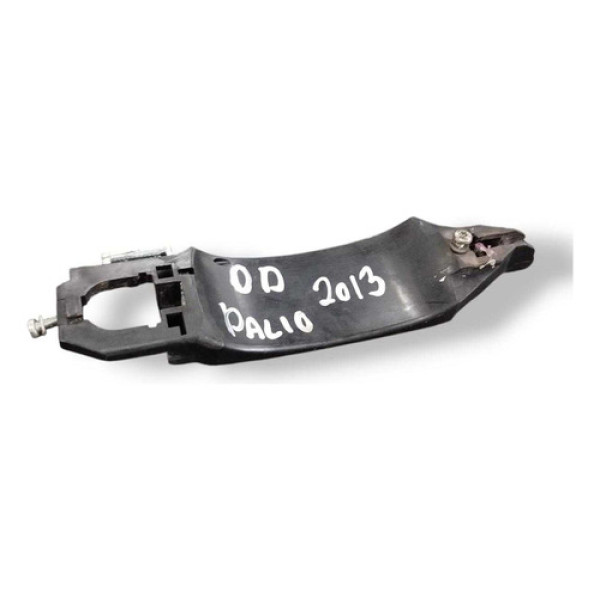 Suporte Maçaneta Dianteira Direita Fiat Palio 2013 2014 2015 Preto Dianteira