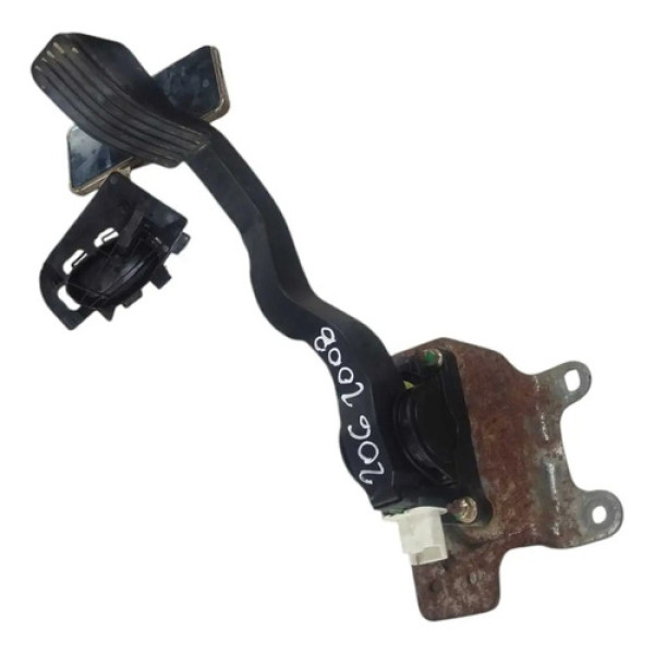 Pedal Acerelador Peugeot 206 1.4 2008 A 2010 00319d13 Natural