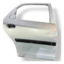 Porta Traseira Direita Chevrolet Celta 2007 A 2010 Detalhe Traseira Direita Prateado