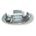 Suporte Maçaneta Dianteira Direita Gm Montana 2005 93264372 Prateado Dianteira