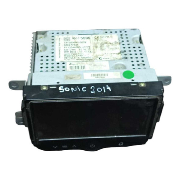 Multimídia Gm Sonic 2014 2015 2016 2017 2018 2019 95395595 Preto
