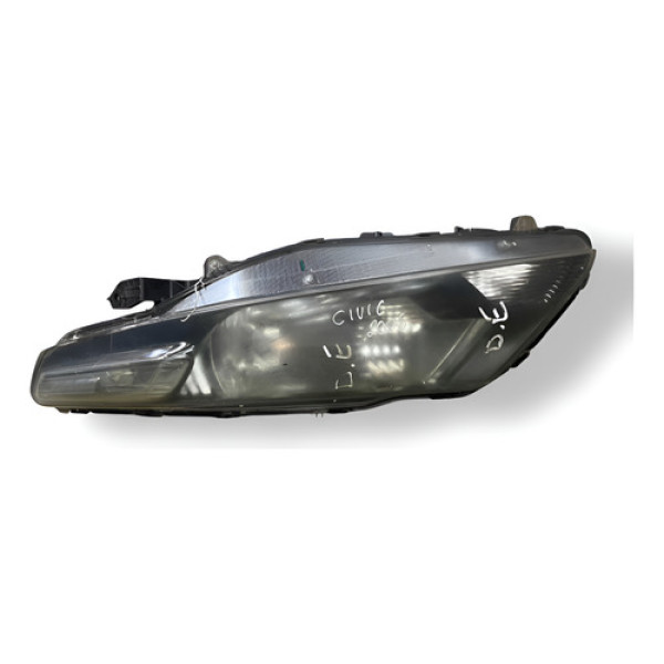  Farol Esquerdo Civic Honda 2002 2003 A 2005 Detalhe  Esquerdo/motorista