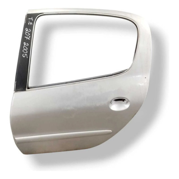 Porta Traseira Esquerda Peugeot 207 - 2005 2006 2007 A 2011 Traseira Esquerdo Branco