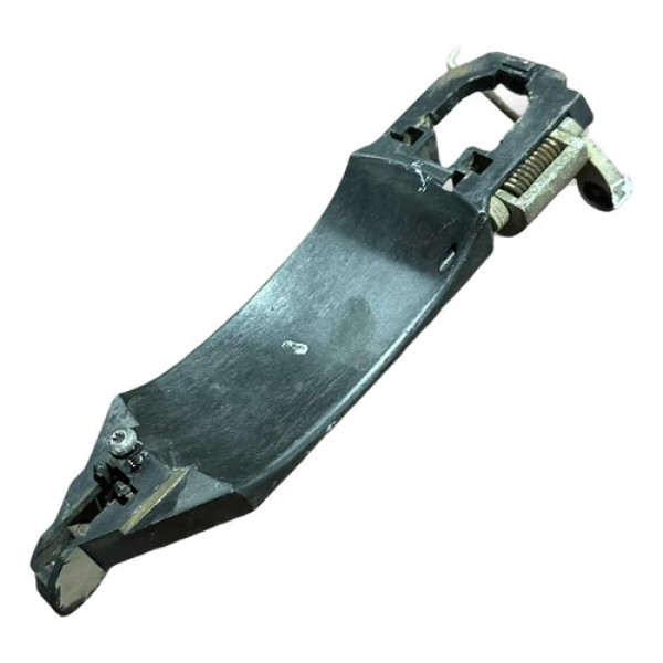 Corpo Maçaneta Dianteira Direita Fiat Strada 2008 2009 2010 Preto Dianteira