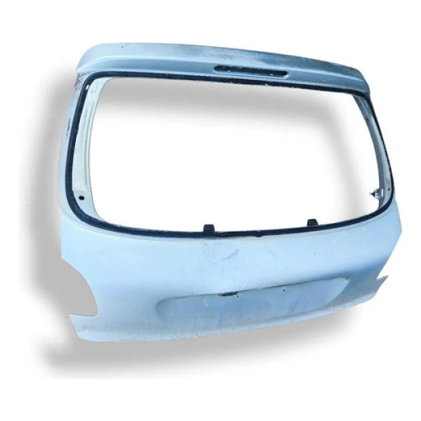 Tampa Traseira Porta Malas Peugeot 206 2001 2002 Detalhe Azul