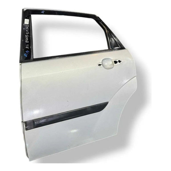 Porta Traseira Esquerda Ford Focus 2002 2003 2004 2005 2006 Traseira Esquerdo Prateado