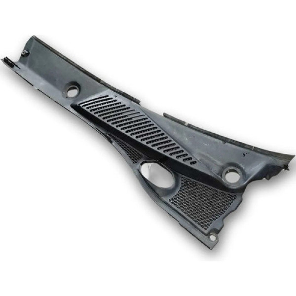 Grade Churrasqueira Esquerda Renault Clio 2011 8200026378 Preto Fosco