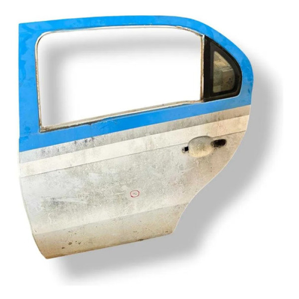 Porta Traseira Esquerda Voyage G6 2014/2016 Original Detalhe Traseira Esquerdo Branco