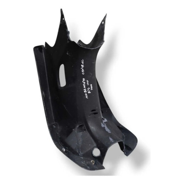Carenagem Central Protetor Pernas Honda Biz 100 2000 A 2005 Preto