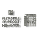 Moldura Coluna Traseira Esquerda Gm Astra 2001 2002 93274539 Cinza