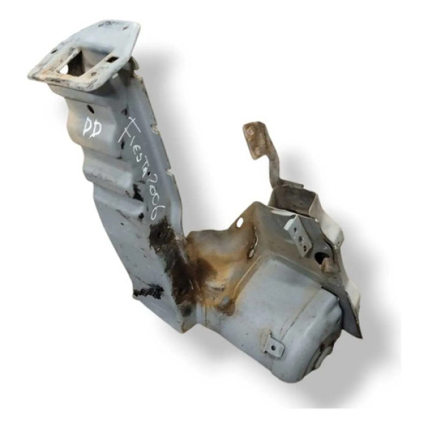Ponta Longarina Lado Direito Ford Fiesta Sedan 2005 Detalhe Prateado