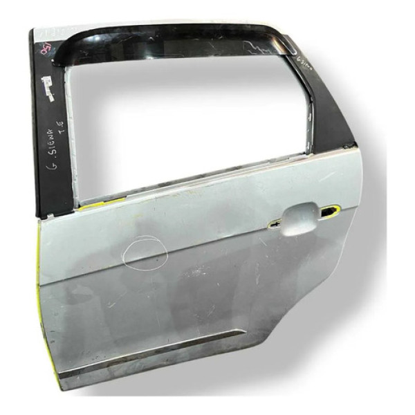 Porta Traseira Esquerda Fiat Grand Siena 2012 A 2020 Detalhe Traseira Esquerdo Prateado