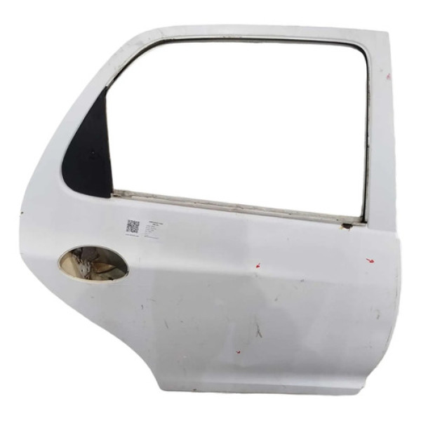 Porta Traseira Direita Chevrolet Celta 2003 2004 05 Detalhe Traseira Direita Branco