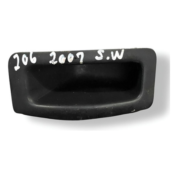 Acabamento Porta Treco Peugeot 206 Sw 2007 2008 96292683 Preto