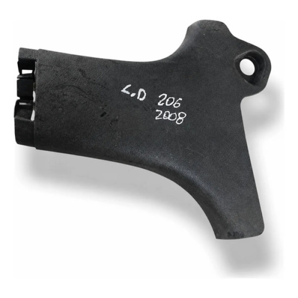 Moldura Coluna Porta Direita Peugeot 206 2008 96250203 Preto
