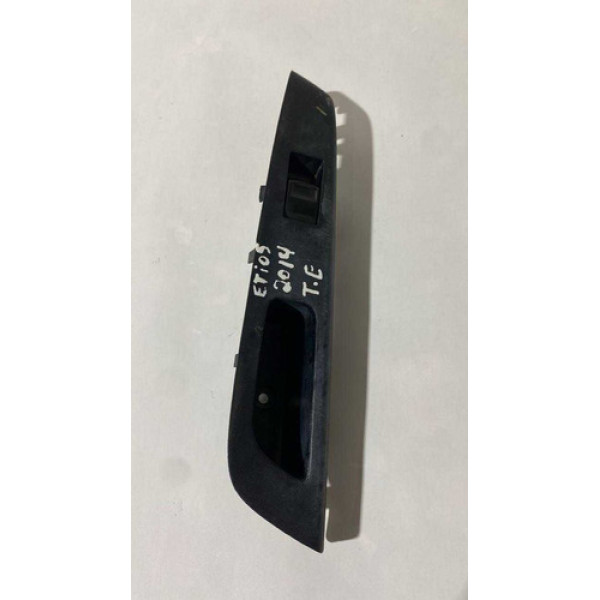 Moldura Botão Vidro Eletrico Tras Esquer Etios 14 742720d080