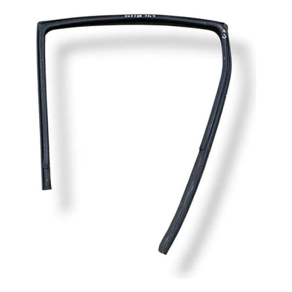 Canaleta Vidro Porta Traseira Direita Renault Duster 2014 Branco