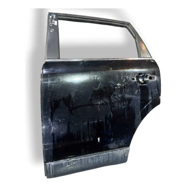 Porta Traseira Esquerda Chevrolet Captiva Sport 2010 2011 Traseira Esquerdo Preto