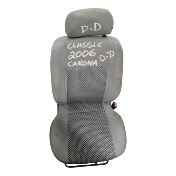 Banco Dianteiro Direito Gm Corsa Classic 2005 2006 Cinza