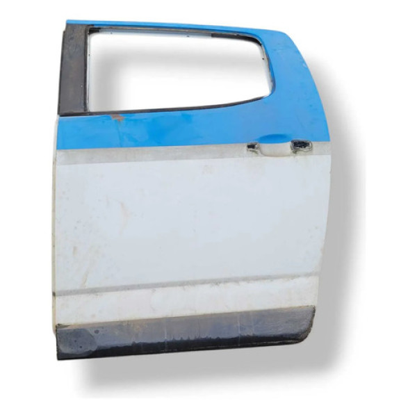 Porta Traseira Esquerda Chevrolet S10 2014 2015 Detalhe Traseira Esquerda Branco