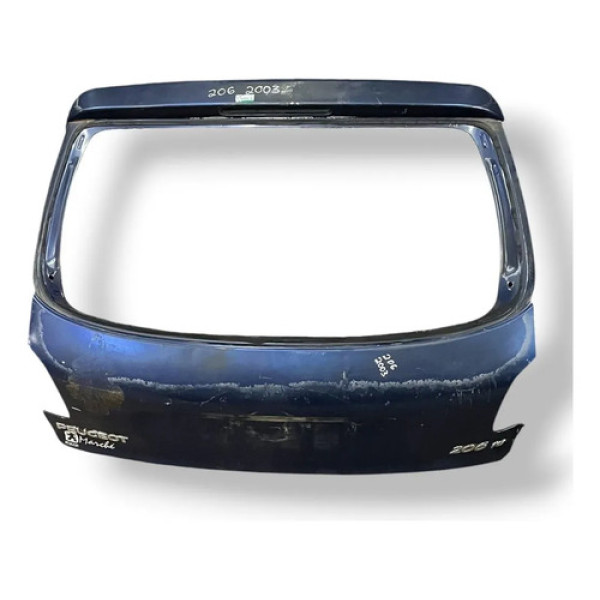 Tampa Traseira / Porta Malas Peugeot 206 2005 2006 2007 2008 Preto