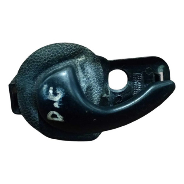 Maçaneta Interna Dianteira Esquerda Fiat Strada 2008 2009 Preto Dianteira