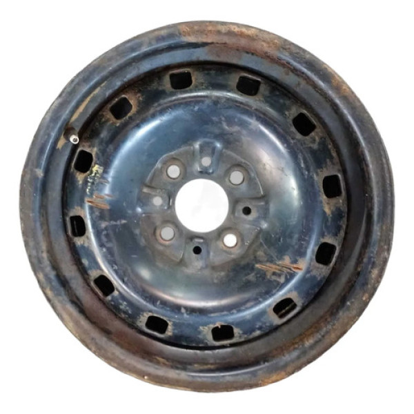 Roda Ferro Avulso Aro 14 Fiat Strada Fiorino Preto