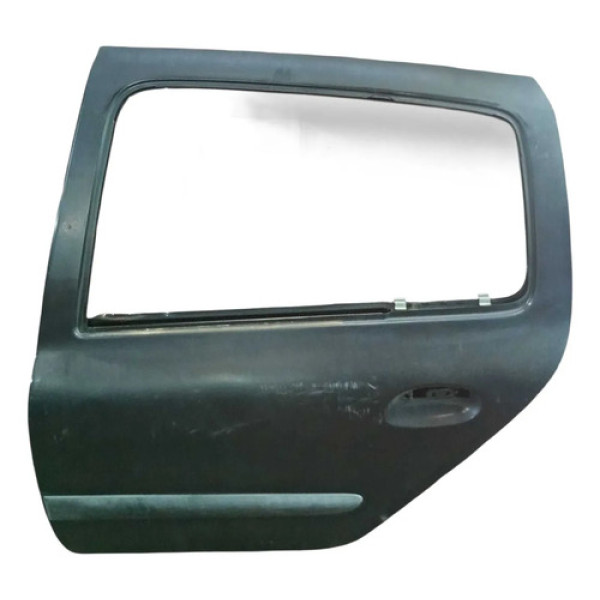 Porta Traseira Esquerda Renault Clio 2003 2004 2005 2006 Traseira Esquerda Cinza