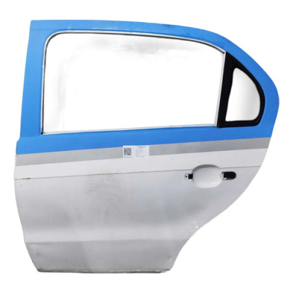 Porta Traseira Esquerda  Volkswagen Voyage 2014 Detalhe Traseira Esquerda Branco